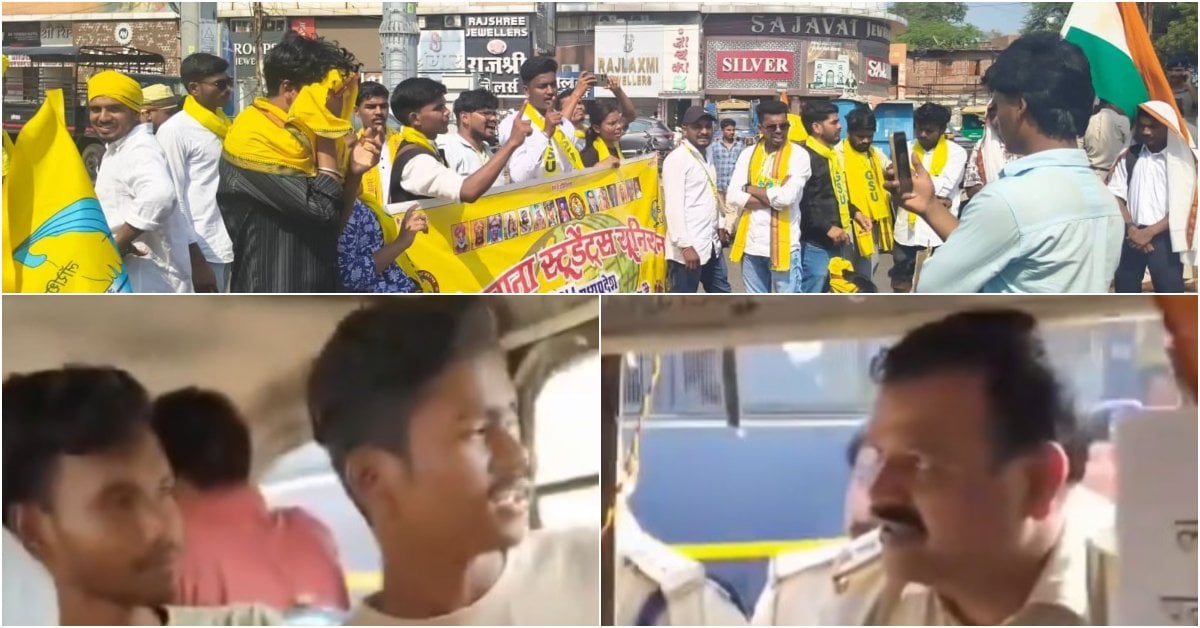 ‘जोहार’ बोलने पर छात्रों को गाली देने वाले TI सस्पेंड; उमंग सिंघार ने की FIR की मांग, BJP ने भी दी चेतावनी