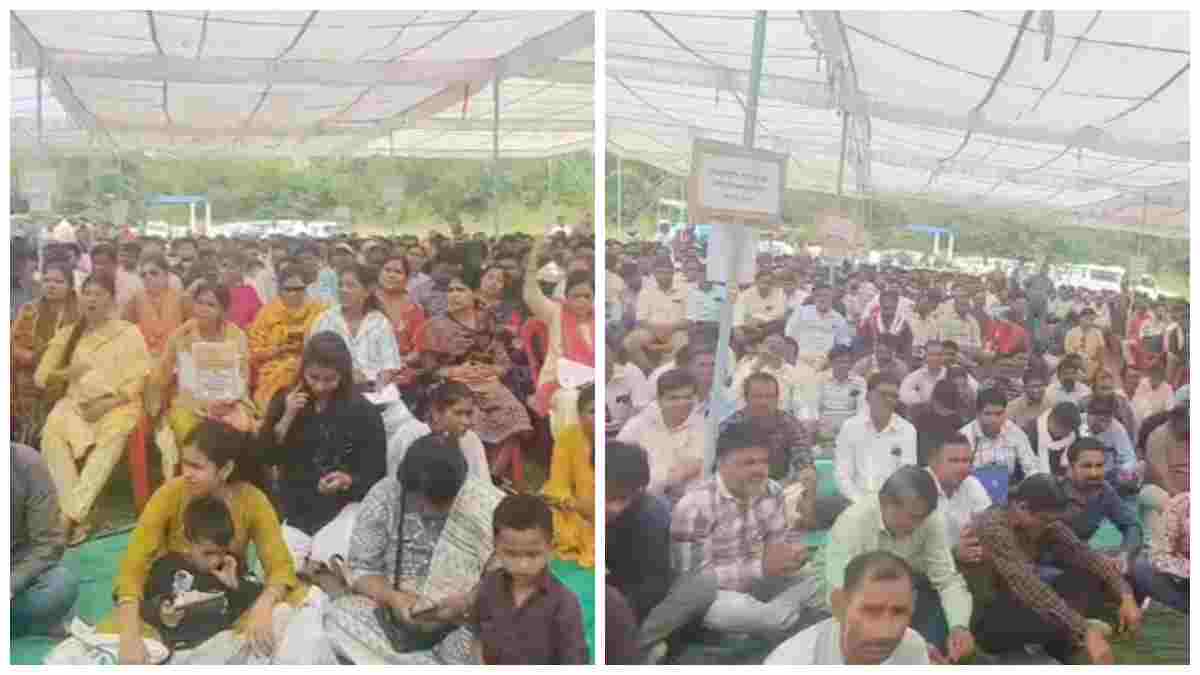 दीपावली से पहले MP में कर्मचारियों का फूटा गुस्सा: 2 फीसदी DA बढ़ाने की मांग को लेकर सड़क पर उतरे, भोपाल में डाक भवन के सामने किया प्रदर्शन