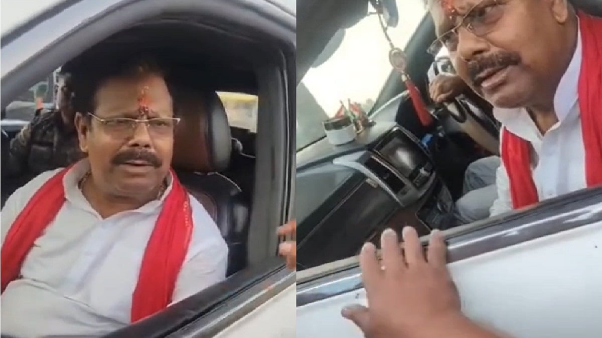 दुर्गा पूजा घूमने निकले विधायक जी को ग्रामीणों ने घेरा, 10 साल से सड़क नहीं बनने पर मांगा जवाब