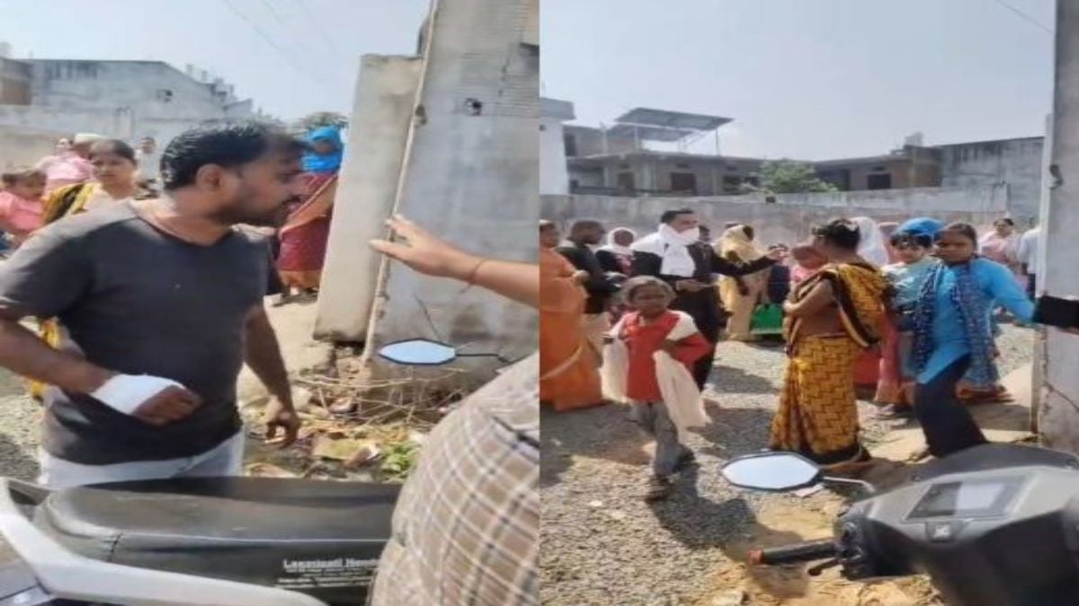 कॉलोनी में धर्मांतरण को लेकर हंगामा: प्रार्थना सभा में पहुंचे बजरंग दल कार्यकर्ताओं की पिटाई, वीडियो वायरल