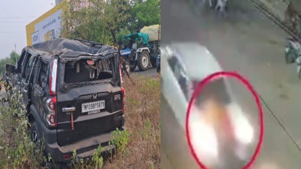 धार जिले में 2 सड़क हादसेः धामनोद में स्कॉर्पियो पलटने से 1 युवक की मौत और पैर कटने से साथी गंभीर, कुक्षी में पिता-पुत्र को बोनट पर 4 किलोमीटर तक घसीटा