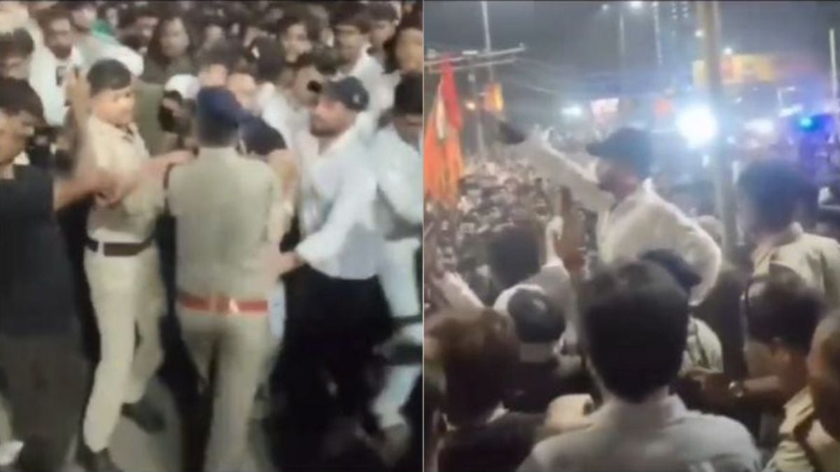 राजधानी में आधी रात डीजे बंद कराने को लेकर हंगामाः पुलिस पर मारपीट का आरोप, हिंदू संगठनों ने घेरा थाना