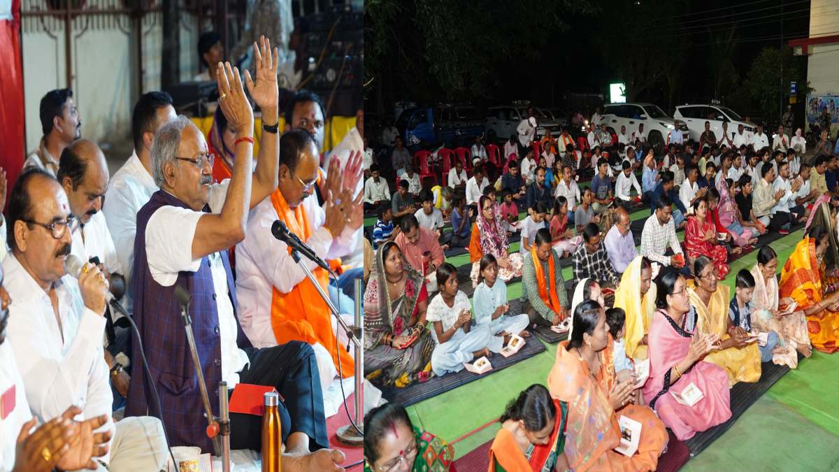 कैप्टन स्मित मच्छार के स्वास्थ्य लाभ के लिए गूंजा हनुमान चालीसा, सांसद बृजमोहन अग्रवाल के नेतृत्व में 11 बार सामूहिक पाठ, छत्तीसगढ़ में 1000 से अधिक स्थानों पर हुई प्रार्थना