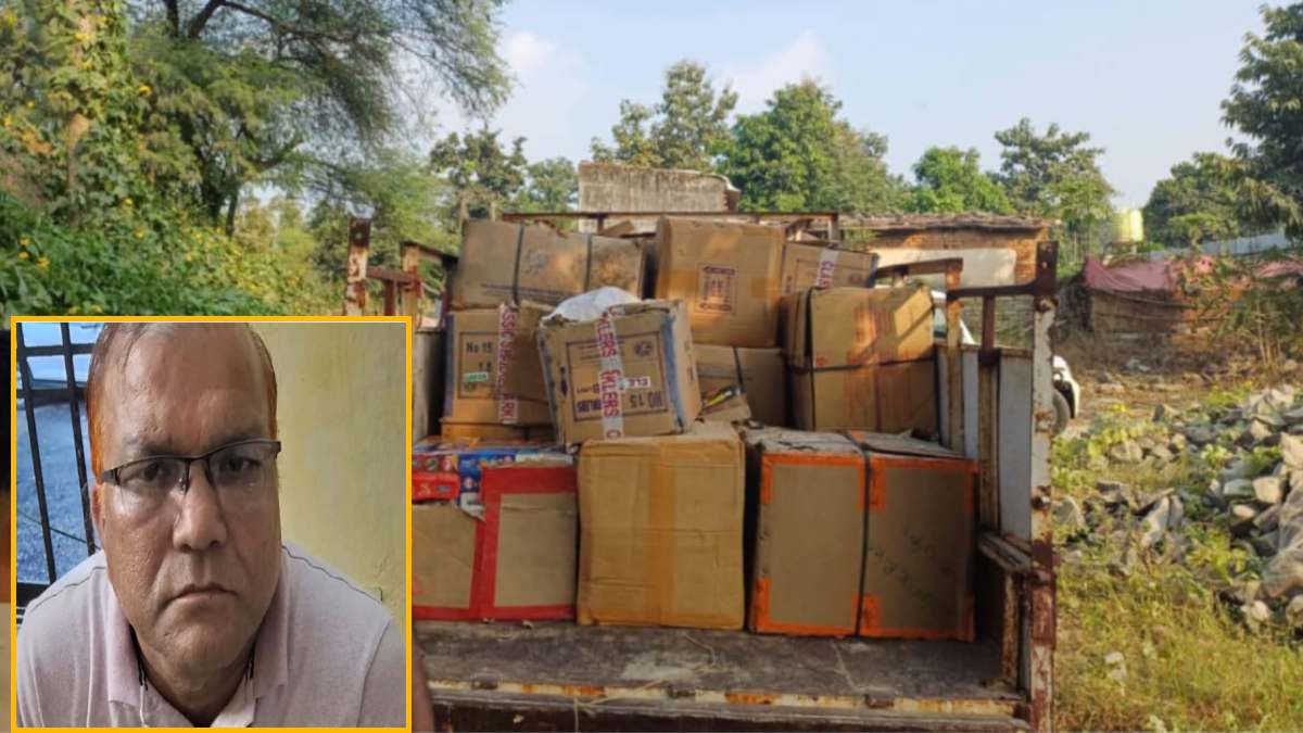 रिहायशी इलाके में पटाखों का अवैध भंडारण, पुलिस ने छापेमारी कर 8.56 लाख के पटाखे किए जब्त, आरोपी गिरफ्तार