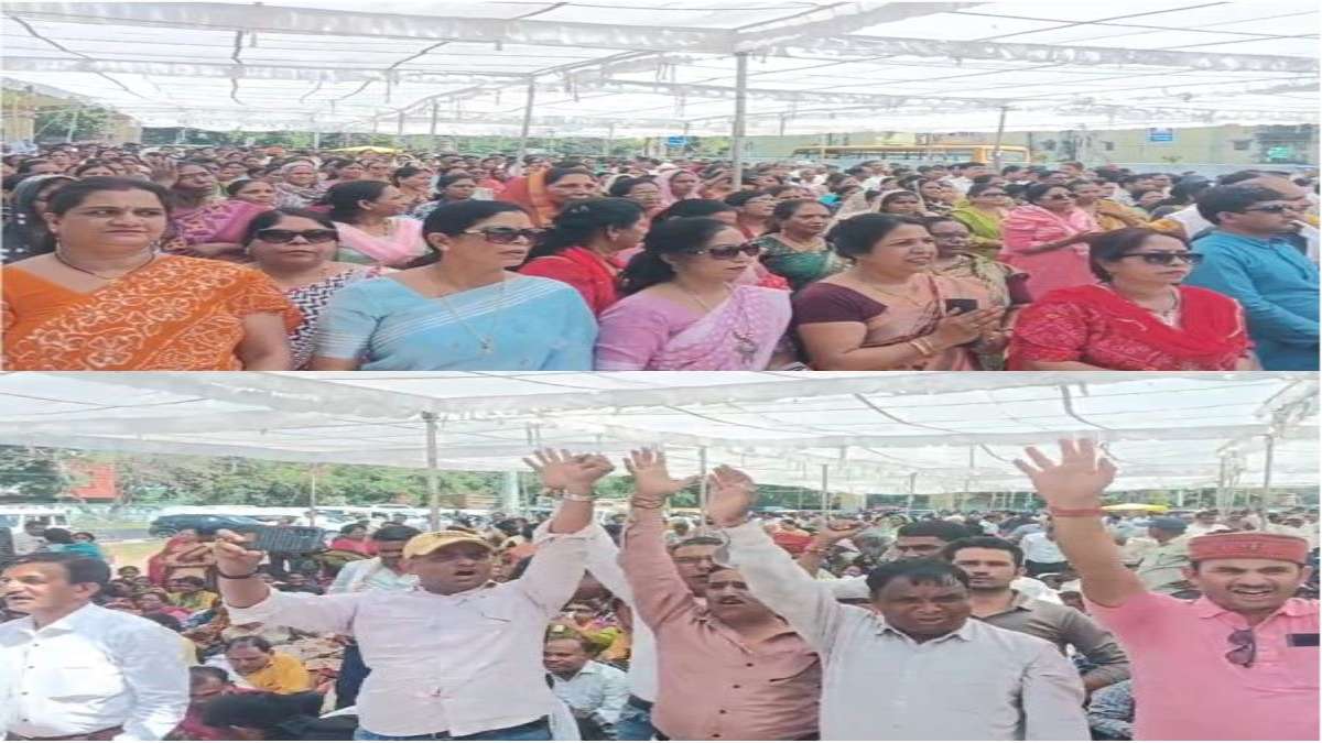 MP शिक्षक संगठनों में दो फाड़ः मांगें एक, लेकिन रास्ते अलग, भोपाल के 2 पार्कों में समानांतर धरना प्रदर्शन जारी