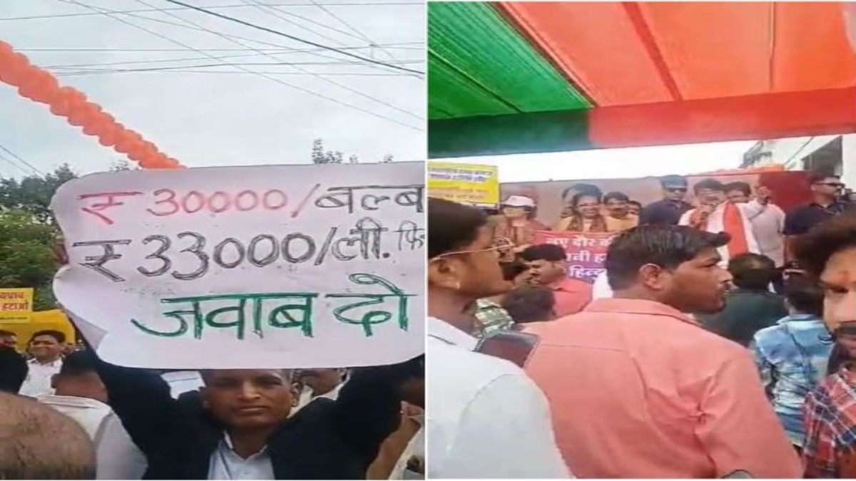 लोकतंत्र बचाओ’ रैली में बवालः 30 हजार के बल्ब और फिनाइल का पोस्टर लेकर पहुंचे सोशल वर्कर पर भड़के मंत्री कैलाश विजयवर्गीय