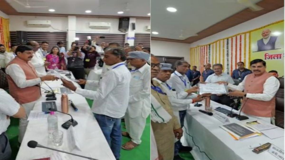 CM डॉ. मोहन ने हरदा में वितरित किए रजिस्ट्री प्रमाण-पत्र: 10 हितग्राहियों को मिला स्वामित्व योजना का मालिकाना हक