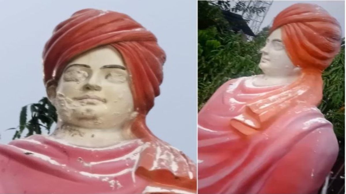 स्वामी विवेकानंद की प्रतिमा से छेड़छाड़ और अभद्रताः 6 महीने में दूसरी बार हरकत, पार्षदों और स्थानीय लोगों में आक्रोश