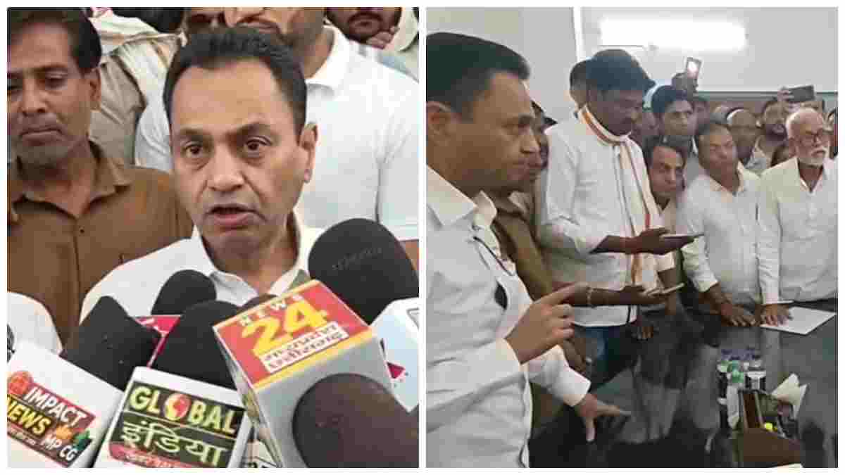 कांग्रेस कार्यकर्ता से मारपीट: नकुलनाथ ने पुलिस को सौंपा ज्ञापन, 3 दिन में कार्रवाई न होने पर दी आंदोलन की चेतावनी