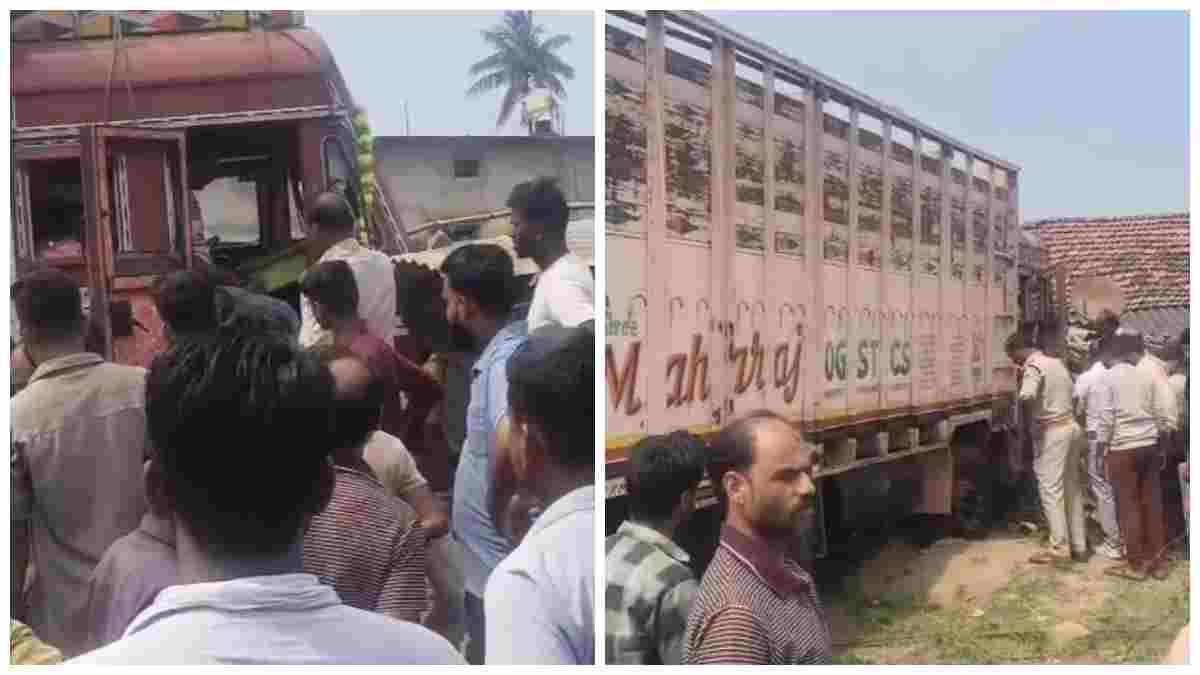 दर्दनाक हादसा: घर के आंगन में खेल रहे मासूमों पर चढ़ा बेकाबू ट्रक; एक की मौत, दूसरा गंभीर रूप से घायल