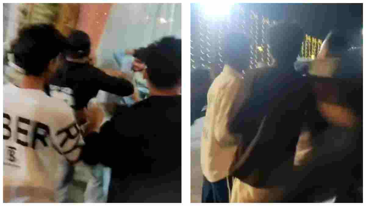 गरबा पंडाल में युवतियों से छेड़छाड़ कर रहे मनचलों का लोगों ने उतारा भूत, बीच सड़क जमकर की धुनाई