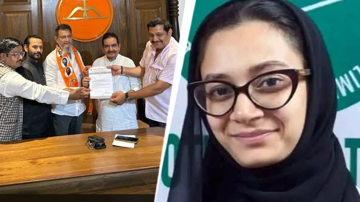 ‘पूरा मुंब्रा हरा करना है’ कहने वाली पार्षद सहर शेख के पिता ने ‘भगवा पट्टा’ पहना, एकनाथ शिंदे की शिवसेना में शामिल हुए, सियासी चर्चा तेज