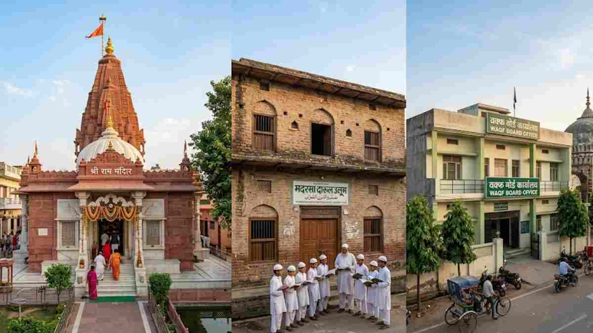 मठ-मंदिर, मदरसा और वक्फ बोर्ड पर सरकारी कंट्रोल की जंग, कांग्रेस समर्थन में तो संत विरोध में उतरे