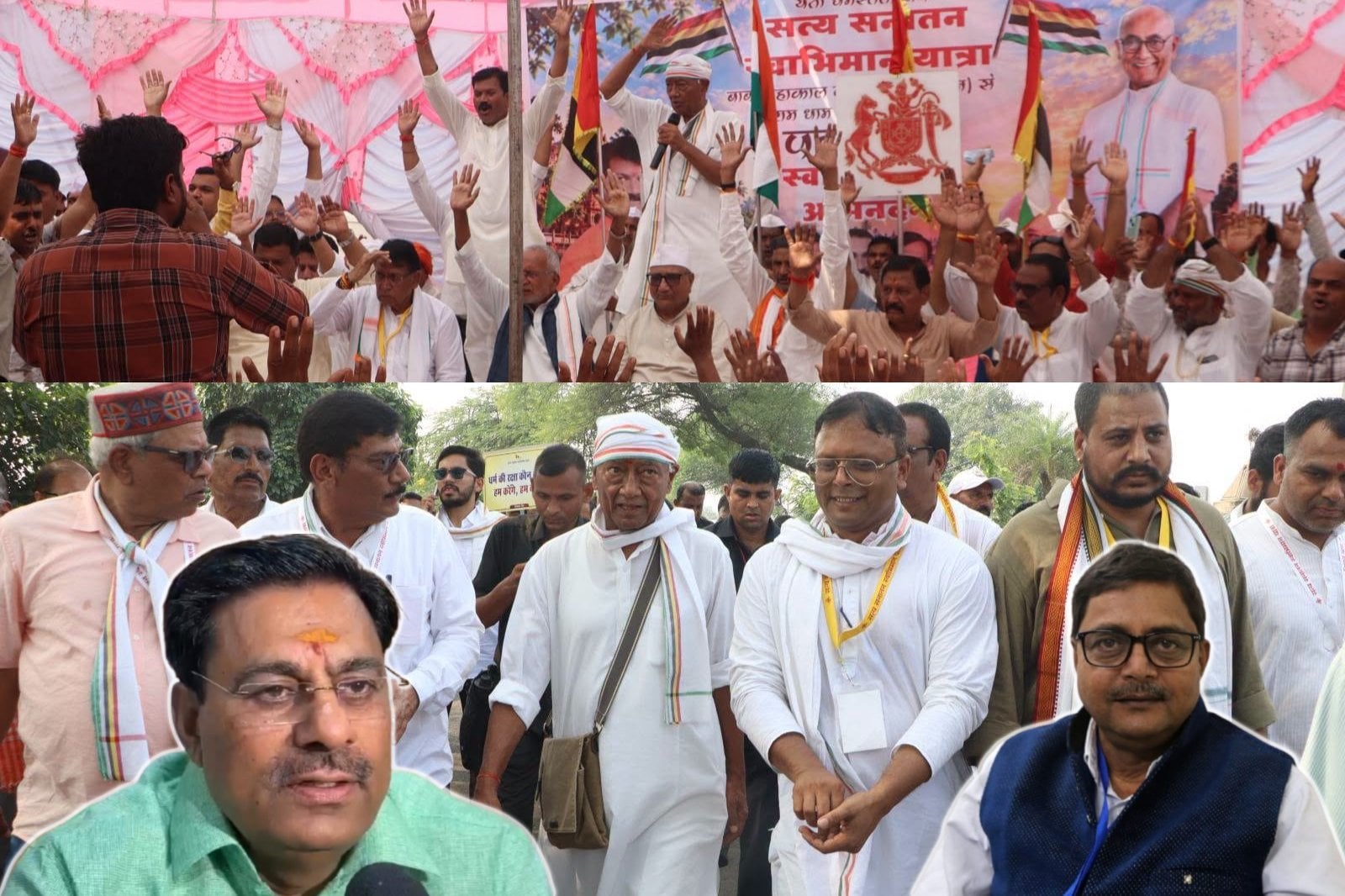 सत्य सनातन स्वाभिमान यात्रा: रामेश्वर ने दिग्विजय को दी मथुरा जाने की चुनौती, कांग्रेस बोली- अब कृष्ण के नाम पर राजनीति!