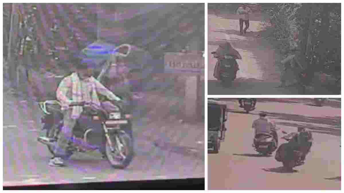 चिड़ियाघर घुमाने लाया था पति, गेट पर खड़ी पत्नी बाइक सवार युवक के साथ हुई फरार, CCTV में कैद हुई अजीबोगरीब वारदात