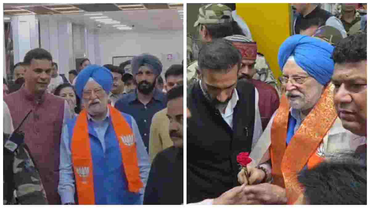 भोपाल पहुंचे केंद्रीय मंत्री हरदीप सिंह पुरी: राज्यसभा उपचुनाव के लिए आज दाखिल करेंगे नामांकन; मुख्यमंत्री मोहन यादव और प्रदेश अध्यक्ष रहेंगे मौजूद