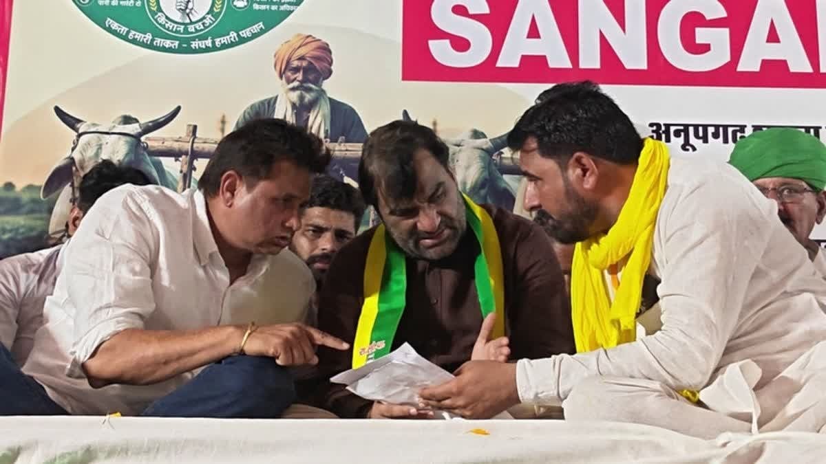 31 दिन के धरने के बाद बेनीवाल का बड़ा ऐलान, हजारों किसानों के साथ श्रीगंगानगर कूच
