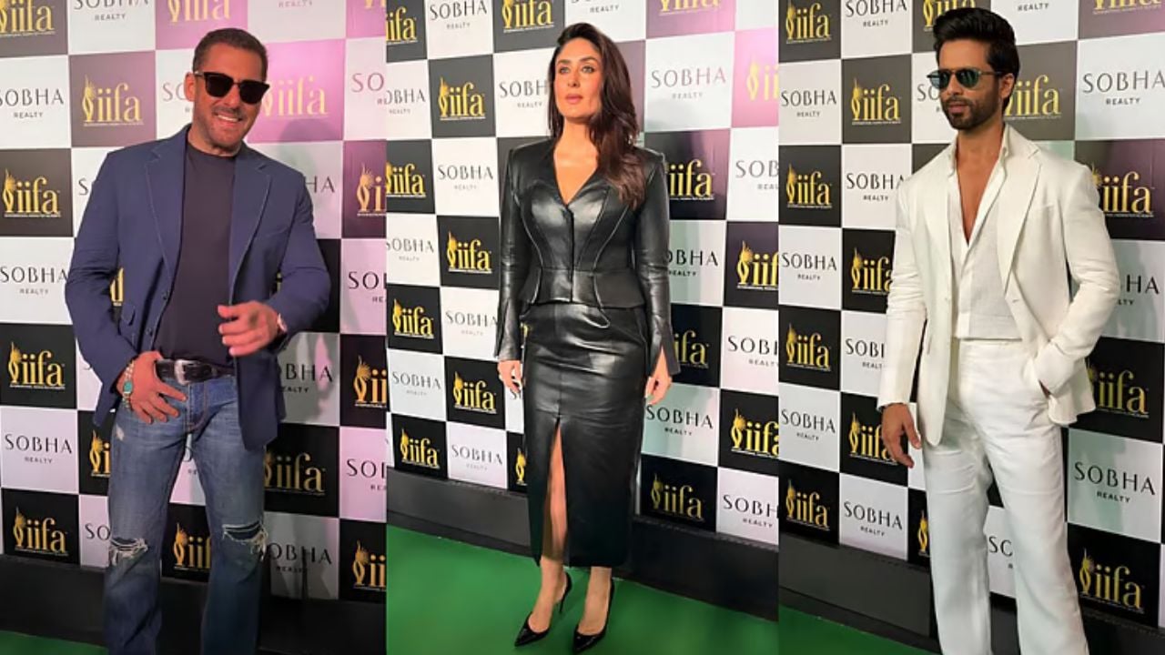 IIFA 2027 प्रेस कॉन्फ्रेंस में सितारों का जमावड़ा, सलमान खान से गले मिलीं करीना कपूर, शाहिद-वरुण के लुक भी रहे चर्चा में