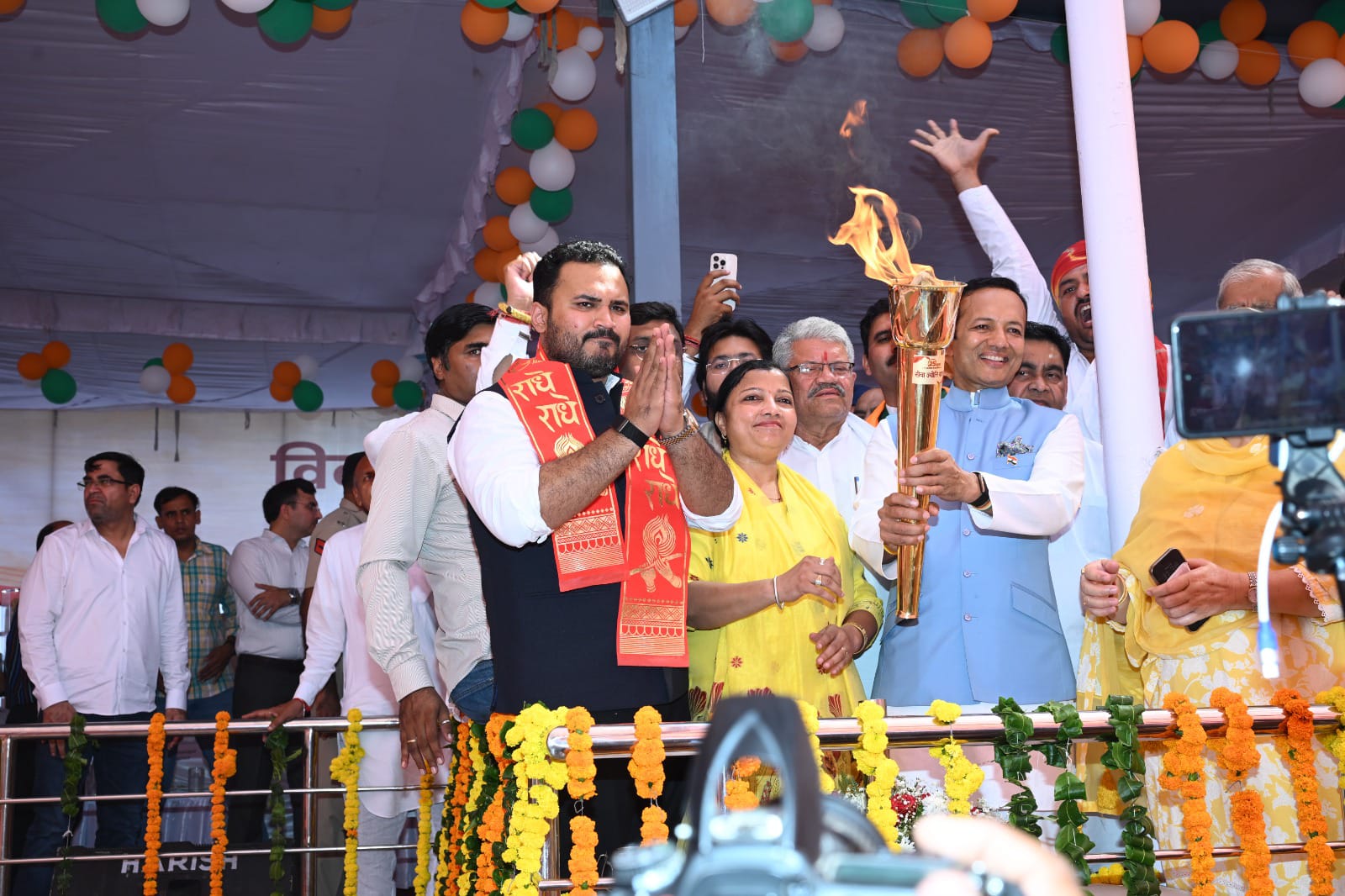 कैथल में विकसित भारत संकल्प सभा और सेवा ज्योति यात्रा का भव्य आयोजन, नवीन जिंदल बोले- मोदी का 25 साल का जनसेवा सफर प्रेरणास्रोत
