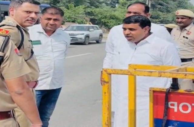 ‘वोट चोरी’ के खिलाफ दिल्ली कूच, पूर्व विधायक को पुलिस ने रोका