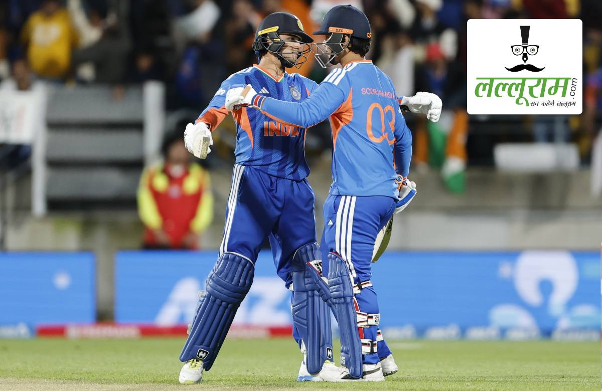 IND vs NZ 3rd T20I: भारत ने न्यूजीलैंड के खिलाफ 13.1 ओवर में हासिल किया 199 रन का लक्ष्य, अभिषेक ने जड़ा तूफानी शतक, सीरीज पर 3-0 से बनाई अजेय बढ़त