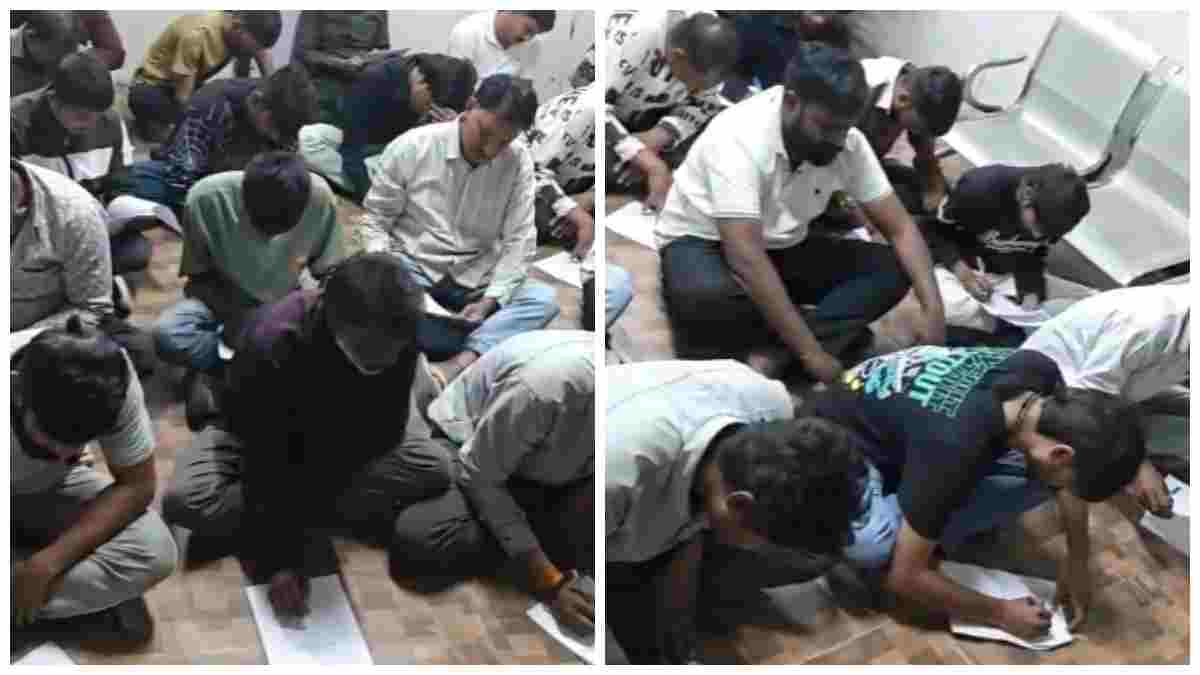 इंदौर में पुलिस ने लगाई बदमाशों की क्लास! परिजनों के सामने भरवाया डोजियर, थाना प्रभारी ने भविष्य में अपराध नहीं करने की दिलाई शपथ 