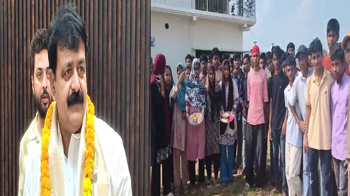 ‘जानवरों जैसा परोस रहे खाना’, थाली लेकर मंत्री जमा खान के आवास पहुंचे छात्र, जानें पूरा मामला?