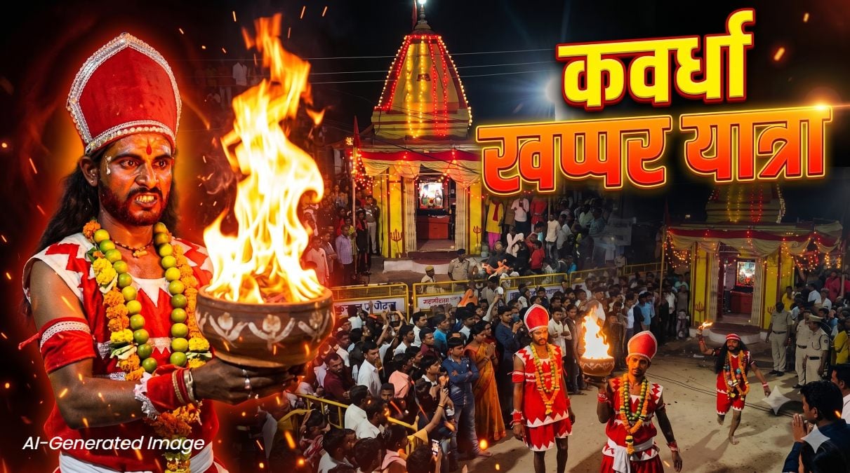 CG Khappar Yatra : छत्तीसगढ़ की 150 साल पुरानी ऐतिहासिक खप्पर यात्रा आज, CCTV और ड्रोन से निगरानी करेगी पुलिस