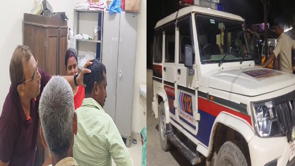 वैशाली में दूध व्यवसायी पर हमला, लूट में नाकाम अपराधियों ने पिस्टल की बट से फोड़ा सिर