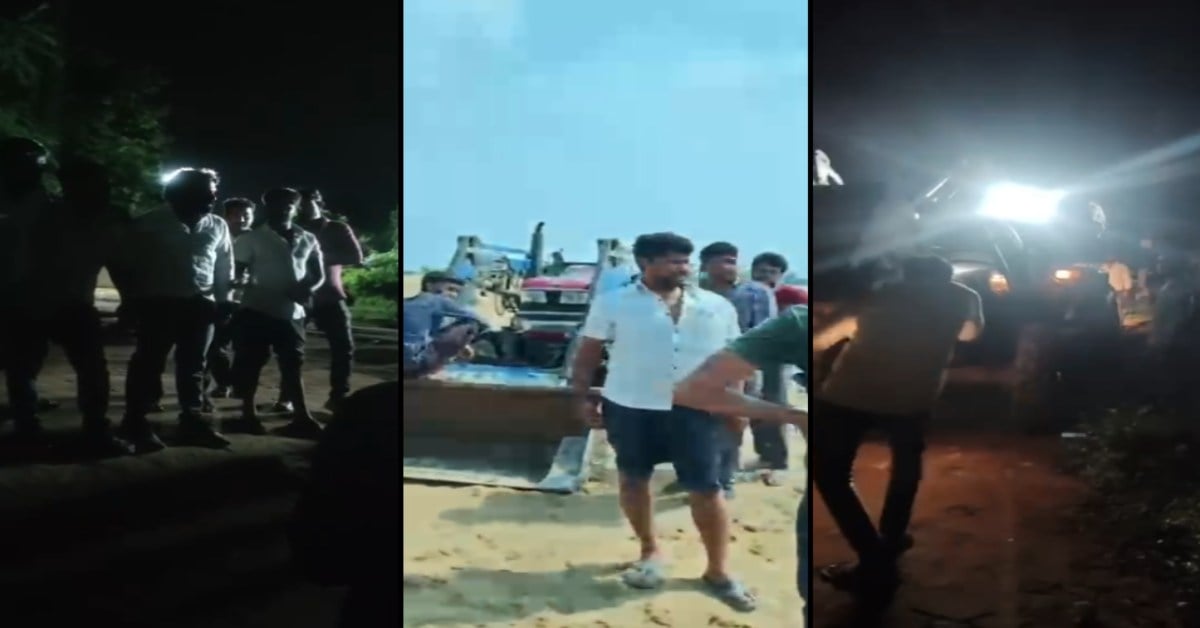 नर्मदापुरम में NGT के आदेश की धज्जियां उड़ा रहे रेत माफिया: लोडर से युवक को कुचलने की कोशिश, VIDEO वायरल