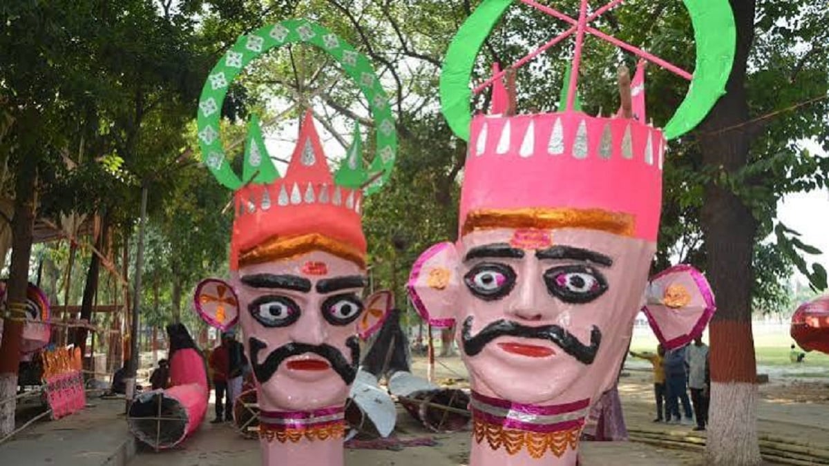 पटना के गांधी मैदान में दहन होगा 90 फीट का रावण, आधे घंटे तक होगी इको-फ्रेंडली आतिशबाजी