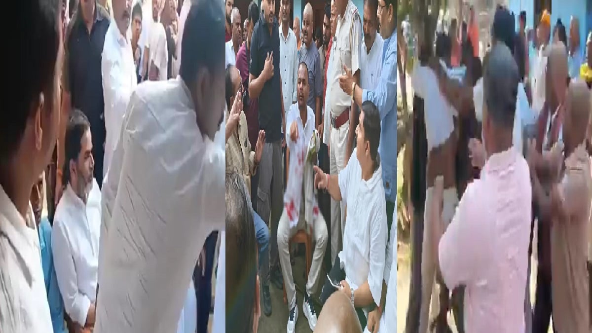 वैशाली: 13 बच्चों की मौत के बाद दशकर्म में बवाल, PK की मौजूदगी में चले लाठी-डंडे, JDU नेता घायल