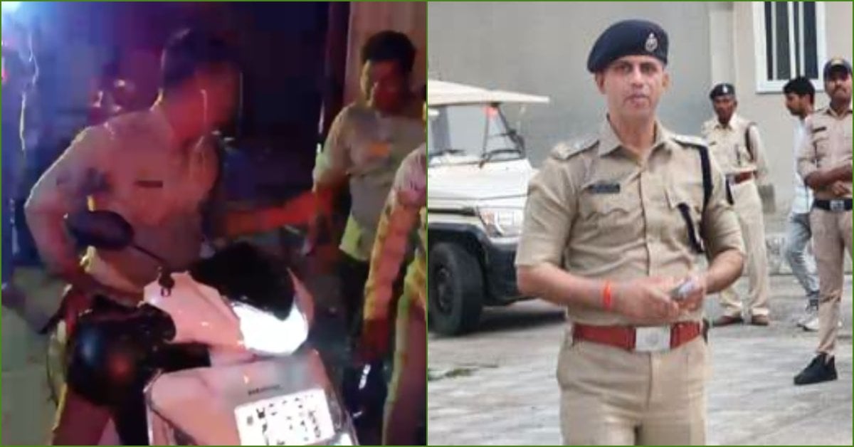 राजगढ़ SP का अनोखा अंदाज! न काफिला, न सरकारी गाड़ी… स्कूटी से देर रात झांकियों का निरीक्षण करने निकले अमित तोलानी