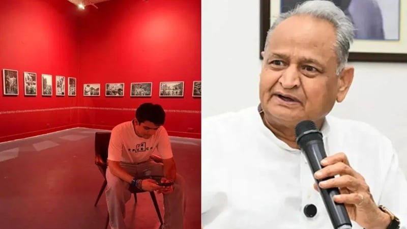 रेहान वाड्रा की फोटो प्रदर्शनी से 70 से ज्यादा तस्वीरें हटाने का आरोप, गहलोत ने पूछा- क्यों?