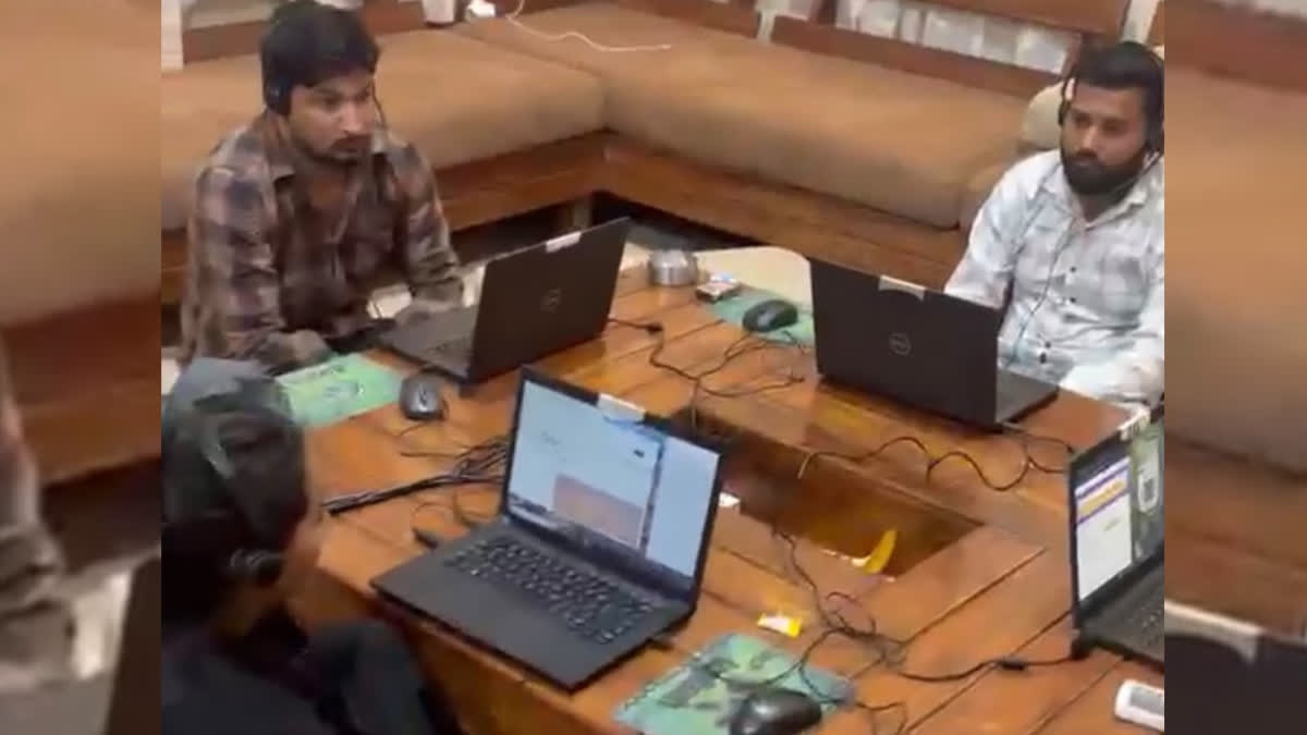 जयपुर में बैठकर अमेरिका में ठगी का खेल, iPhone ठीक करने के बहाने फंसाते थे नागरिक; 10 गिरफ्तार