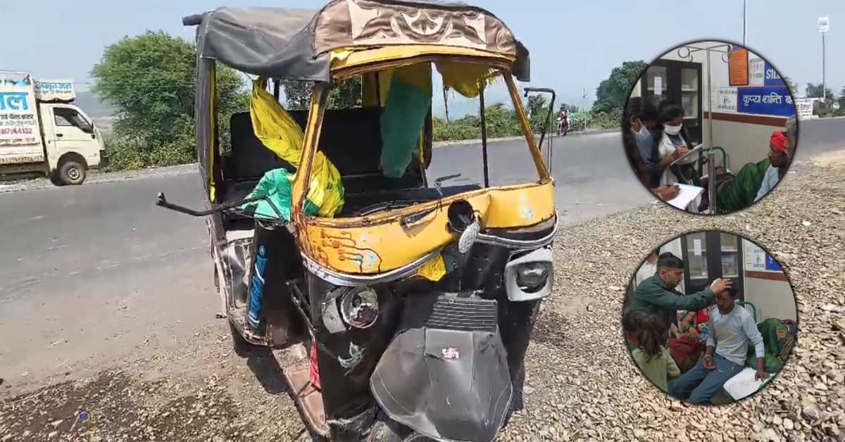 सलकनपुर मार्ग बना मौत का ट्रैक! एक हादसे के जख्म सूखे भी नहीं थे कि फिर भिड़े दो ऑटो, 5 सीटर गाड़ी में ठूंस-ठूंसकर भरी थीं 15 सवारियां