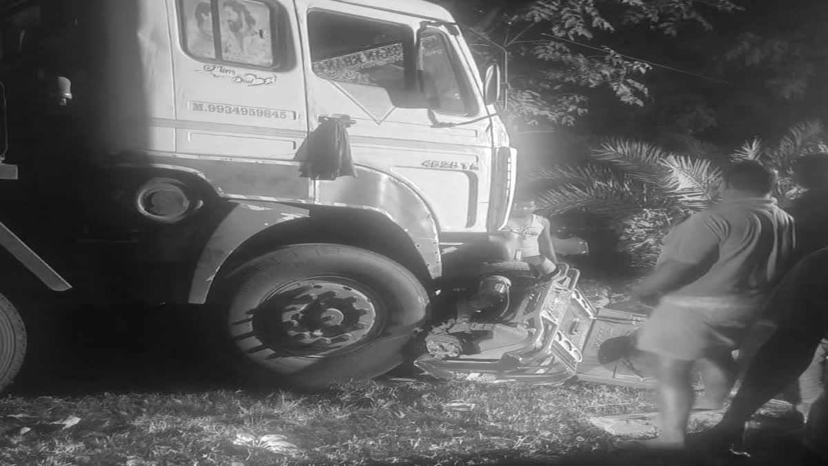 Sahibganj Road Accident: तेज रफ्तार हाइवा ने टोटो को मारी टक्कर, तीन लोगों की मौत,दो गंभीर