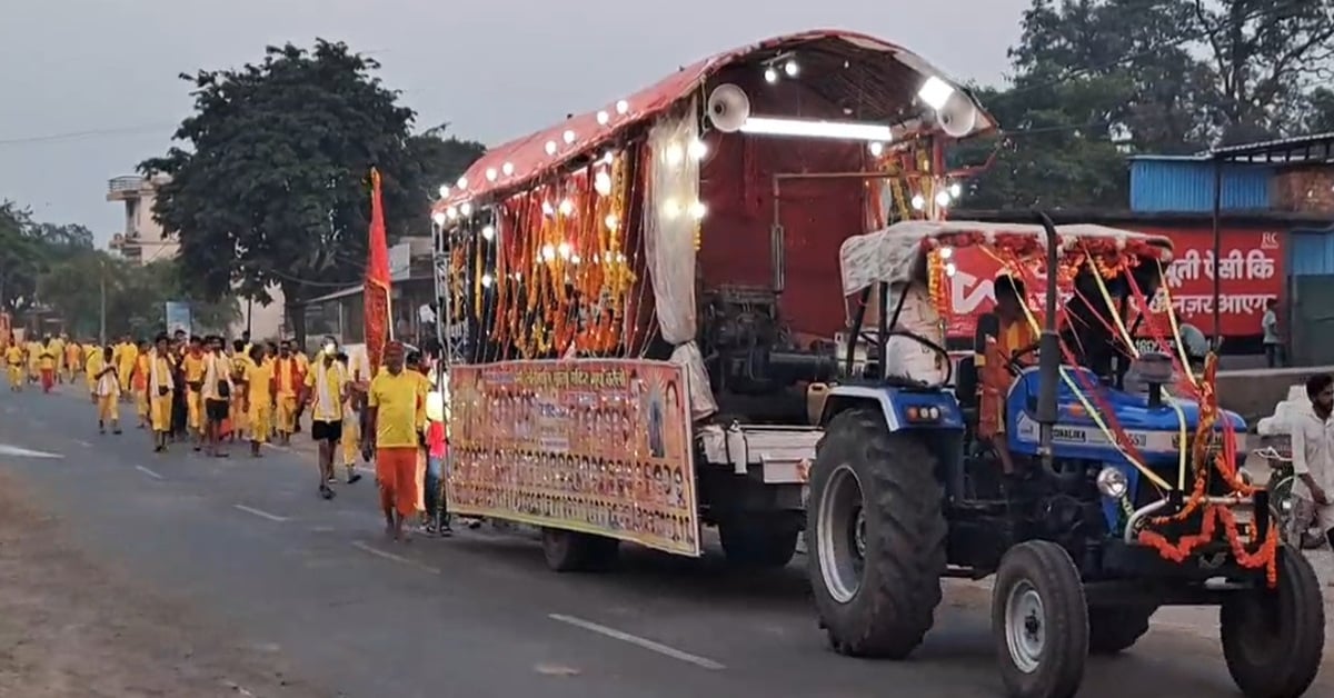 नवरात्रि से पहले ही सलकनपुर में उमड़ रहा आस्था का सैलाब, पैदल यात्रा कर पहुंच रहे मां विजयासन के भक्त