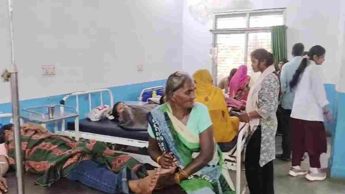 सतना में दुर्गा प्रतिमा विसर्जन से लौट रहे 8 बच्चों को लगा करंट: दो गंभीर बच्ची सतना रेफर, 11 केवी लाइन की चपेट में आई ट्रैक्टर-ट्रॉली