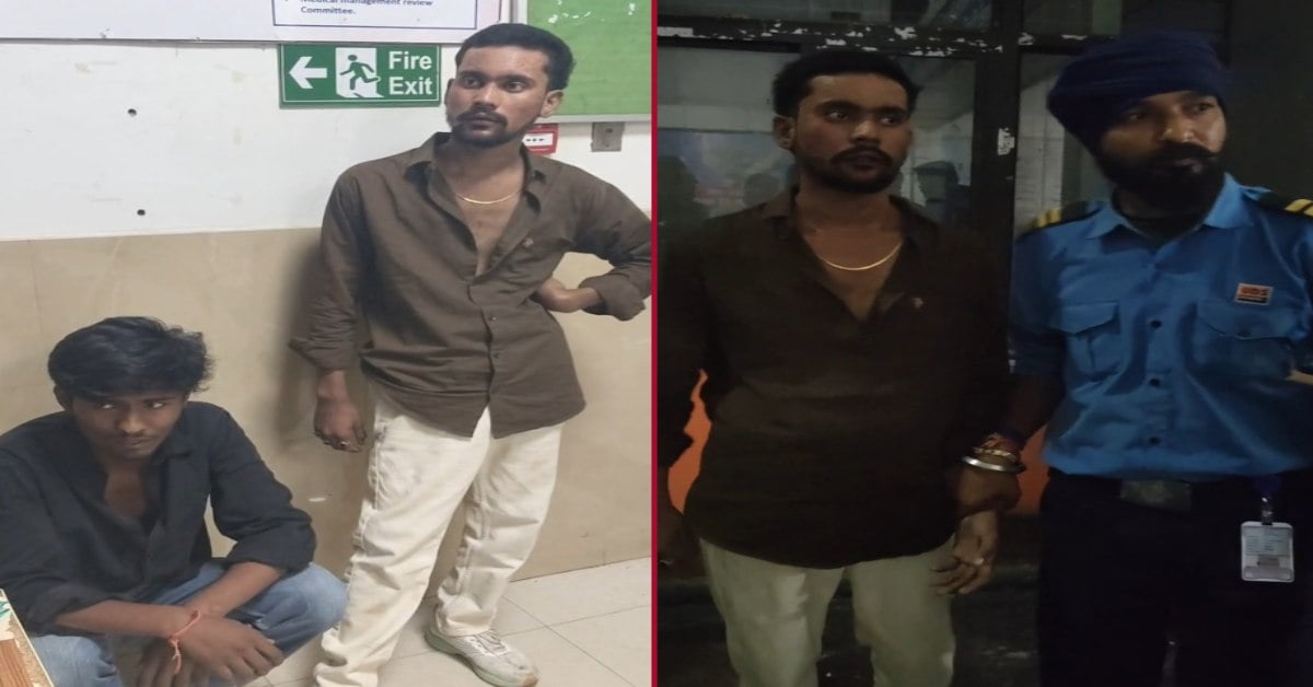 शहडोल मेडिकल कॉलेज में बेखौफ बदमाश: हाथों में चाकू लेकर पहुंचे दो युवक, मचा हड़कंप