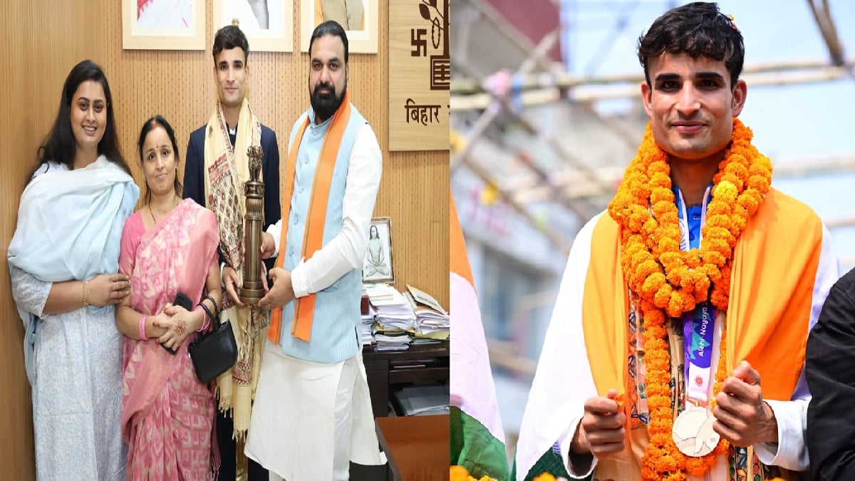 सारण के बॉबी कुमार ने एशियन गेम्स में कांस्य जीतकर बढ़ाया बिहार का मान, CM सम्राट ने किया सम्मानित