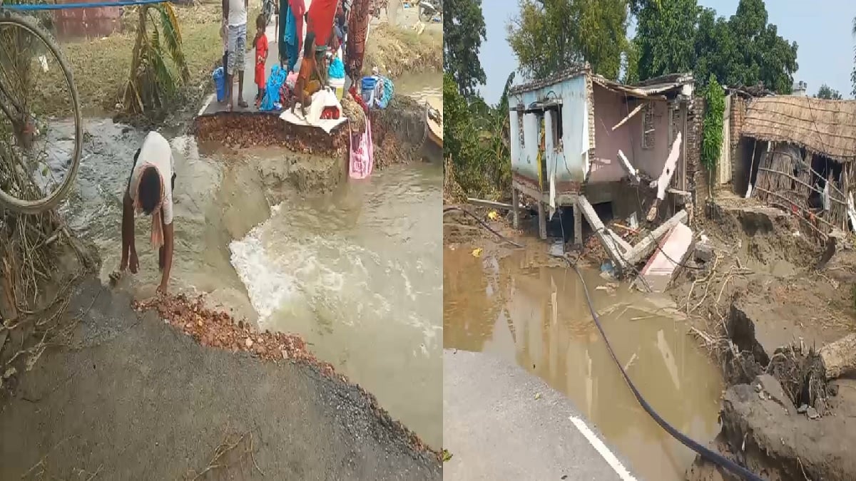 सारण बाढ़: पानी उतरने के बाद बढ़ा संक्रमण का खतरा, राहत कार्य तेज, 4.60 लाख लोग अब भी प्रभावित
