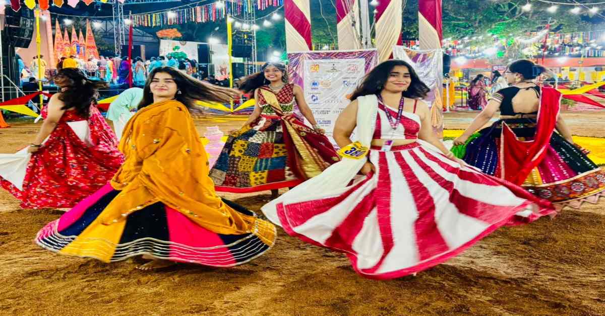 सिंधी गरबा का भव्य आगाज: महोत्सव में पहले ही दिन उमड़ी भारी भीड़, लल्लूराम डॉट कॉम है “डिजिटल पार्टनर”