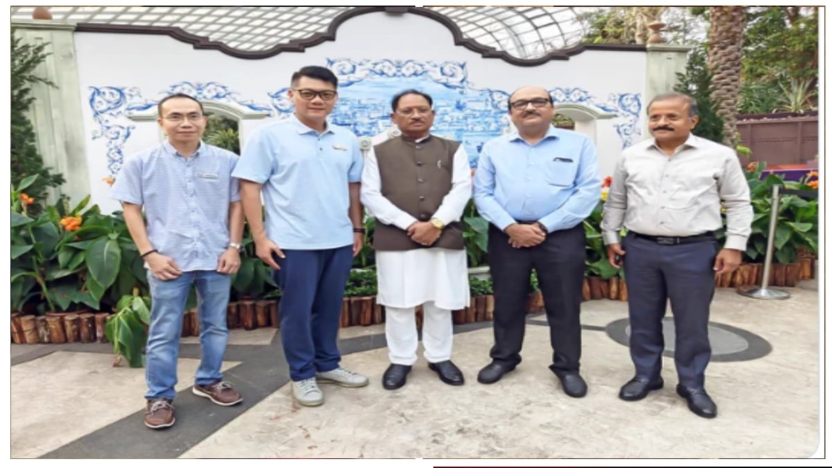 CM साय का सिंगापुर दौरा: गार्डन्स बाय द बे के अधिकारियों के साथ हुई बैठक, कहा- बॉटनिकल गार्डन से बढ़ेगा टूरिज्म और रोजगार