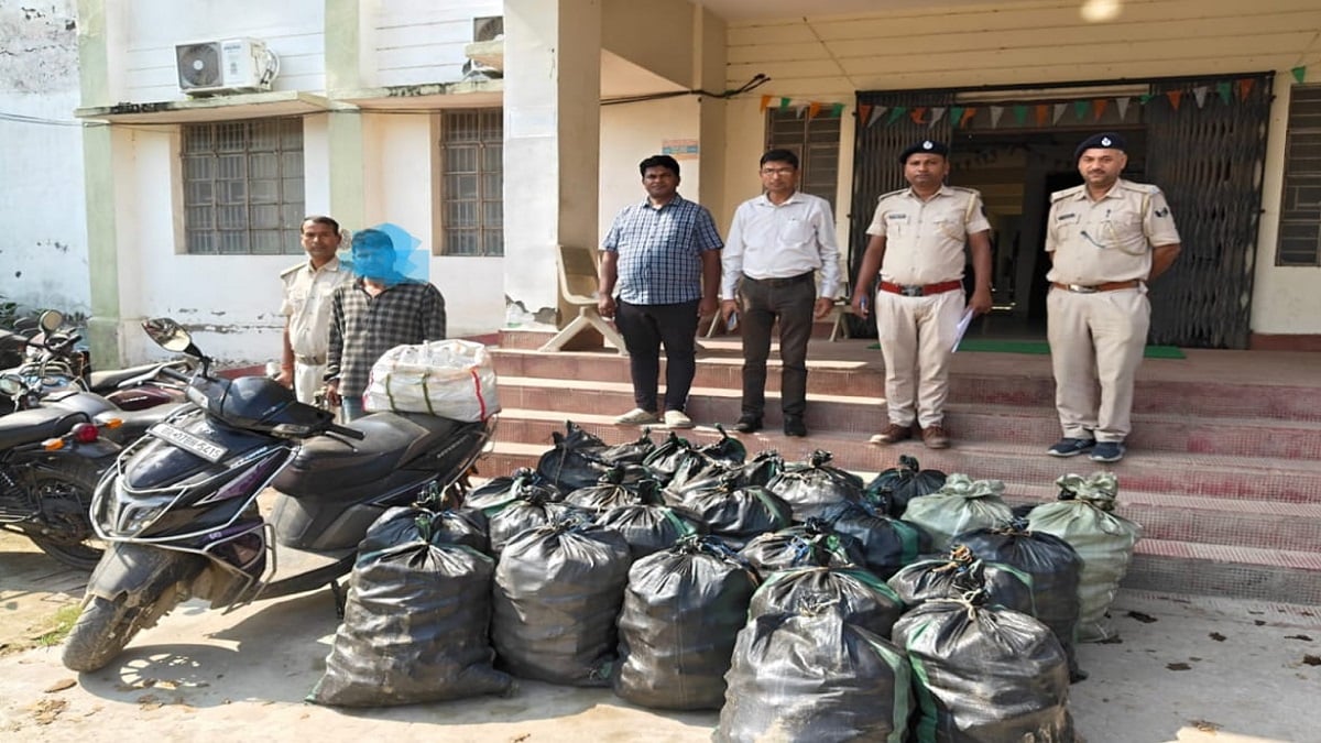 दरभंगा में मद्यनिषेध विभाग की बड़ी कार्रवाई, 948 लीटर नेपाली शराब के साथ तस्कर गिरफ्तार