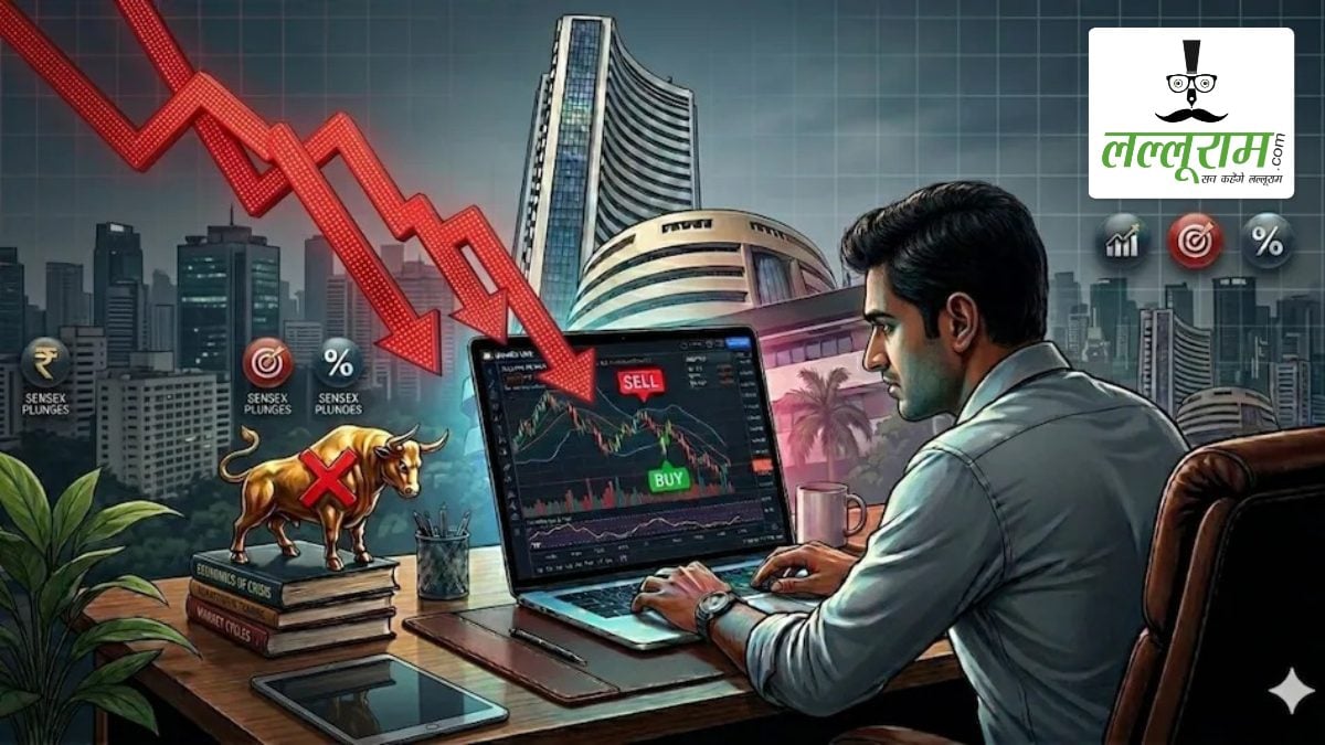 Stock Market Today: सेंसेक्स-निफ्टी में गिरावट, IT और बैंकिंग शेयरों में बिकवाली; विदेशी निवेशकों ने निकाले 7,282 करोड़