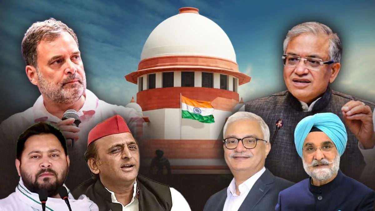 सुप्रीम कोर्ट ने राहुल गांधी को फटकार लगाईः विपक्ष के SC मार्च पर CJI बोले- कोई हमें डरा या धमका नहीं सकता है, राहुल, केंद्र और चुनाव आयोग को नोटिस जारी