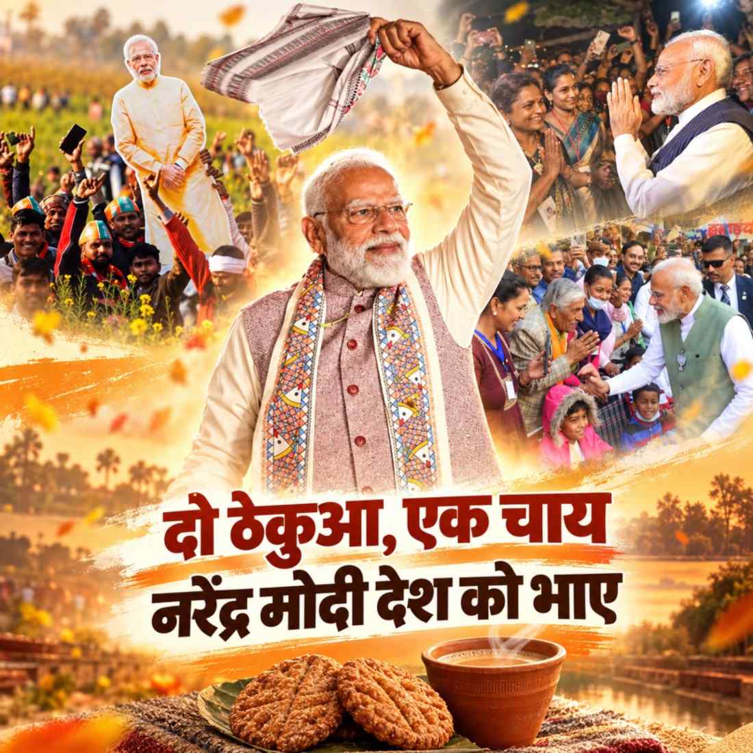 ‘दो ठेकुआ, एक चाय, पीएम मोदी देश को भाए…’, महिला सुरक्षा के तुकबंदी वाले नारे पर बीजेपी ने बनाया नया नारा, भड़के यूजर्स ने लगा दी क्लास