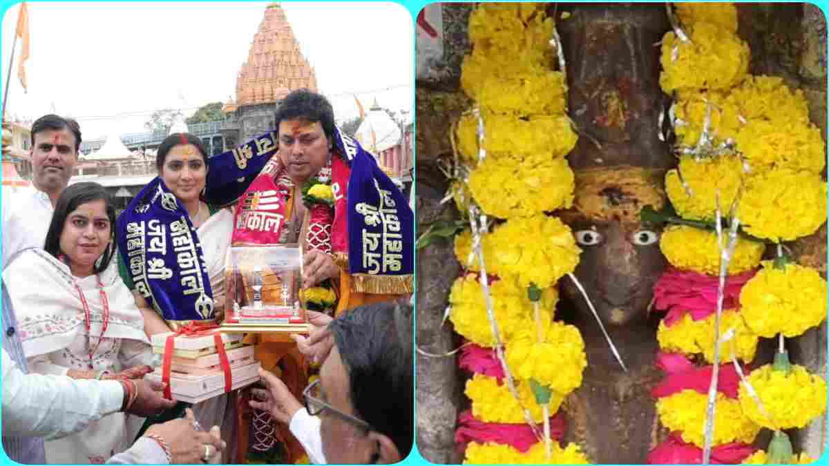 Ujjain News: भाजपा प्रदेश प्रभारी बिप्लब कुमार देब ने बाबा महाकाल के किए दर्शन, इधर क्षीरसागर में असमाजिक तत्वों ने भगवान पुरुषोत्तम नारायण की प्रतिमा को पहुंचाया नुकसान