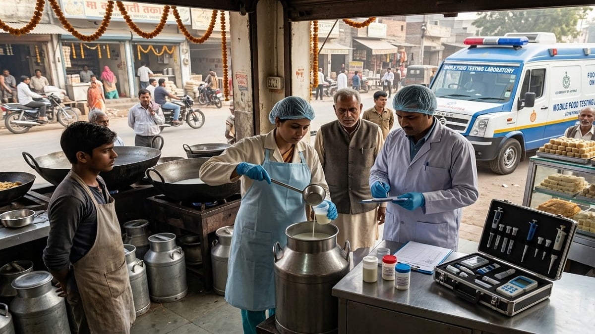 10-12 मिनट में होगी खाने-पीने की चीजों की जांच, दशहरे बाद आएगी मोबाइल लैब